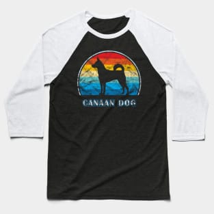 Canaan Dog Vintage Design Baseball T-Shirt